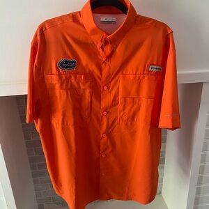 Men’s FL Gator Columbia button down